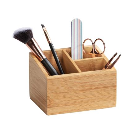 WENKO 23916100 - Organisateur TERRA 12x9 cm marron