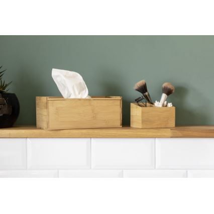 WENKO 23916100 - Organiseur TERRA 12x9 cm marron