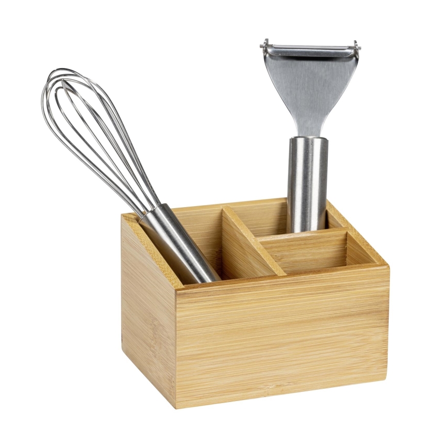 WENKO 23916100 - Organiseur TERRA 12x9 cm marron