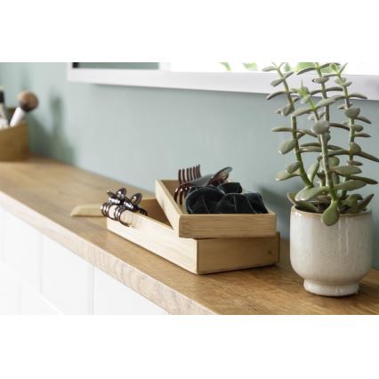 WENKO 23917100 - Boîte TERRA 24 x 10 cm marron