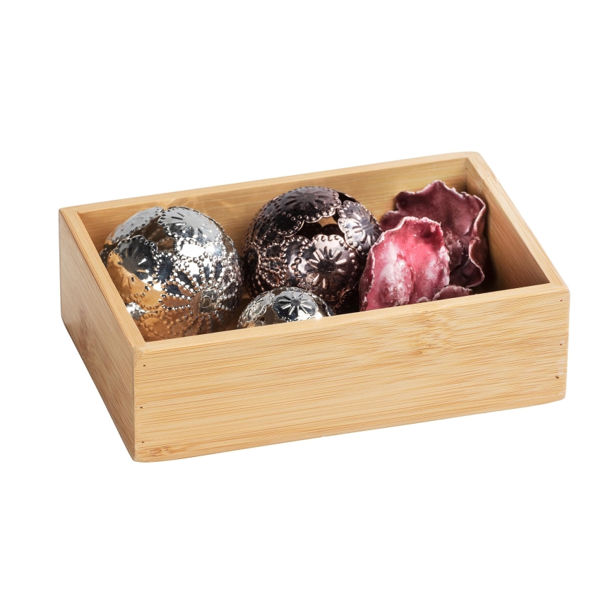 WENKO 23918100 - Plateau TERRA 15 x 10 cm, marron