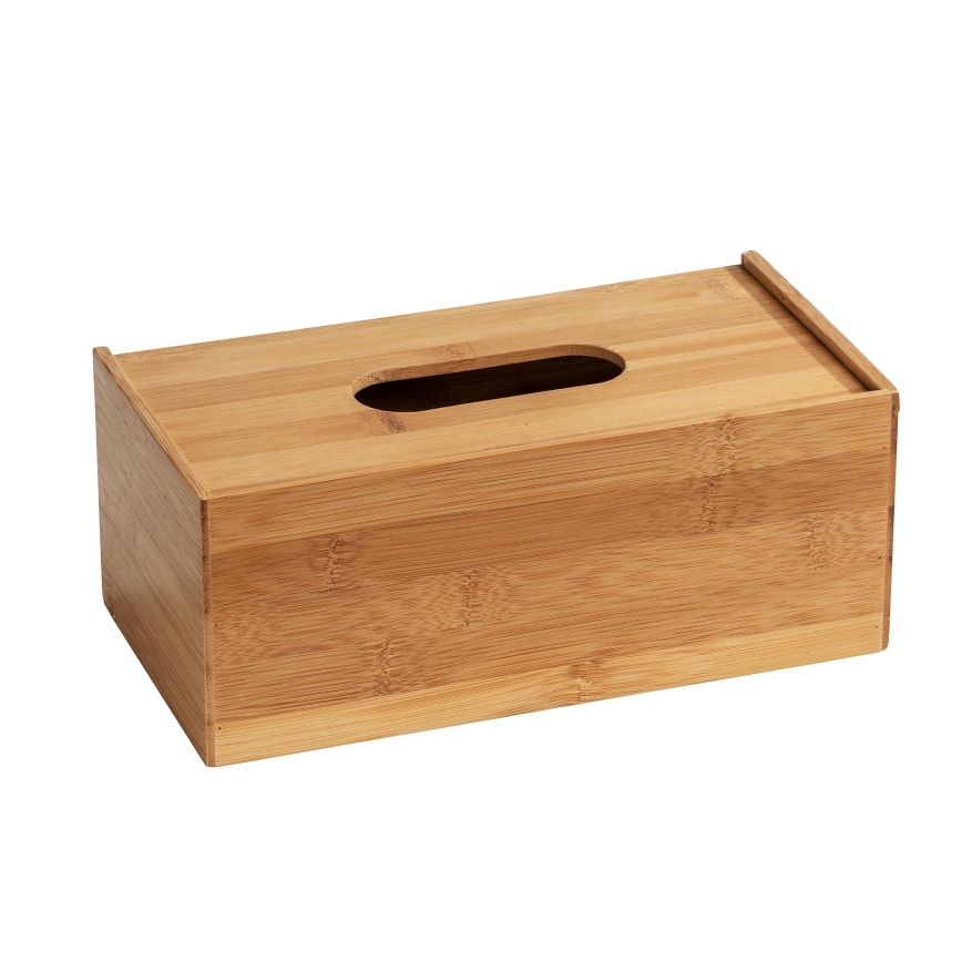 WENKO 23925100 - Boîte à mouchoirs TERRA 25x13 cm marron
