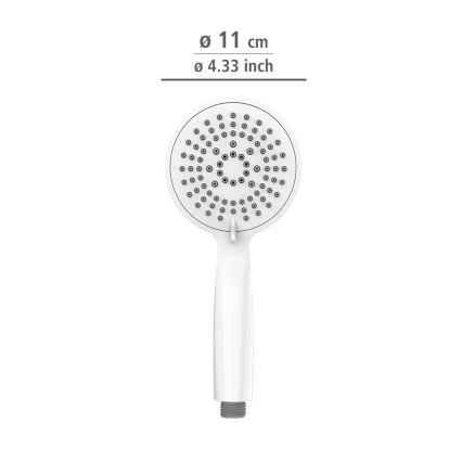 WENKO 23942100 - Tête de douche YOUNG LINE 11x11 cm blanche