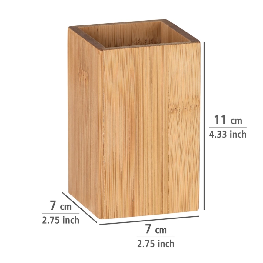 WENKO 23983100 - Gobelet PADUA 7x11 cm marron