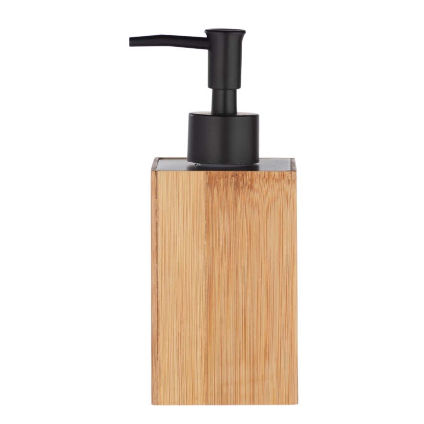 WENKO 23984100 - Distributeur de savon PADUA 210 ml marron/noir