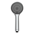 WENKO 23992100 - Tête de douche Système d'économie d'eau 9,5 x 9,5 cm chrome brillant/gris