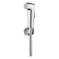 WENKO 23999100 - Ensemble pour bidet Système d'économie d'eau 12x7 cm, chromé brillant/argenté