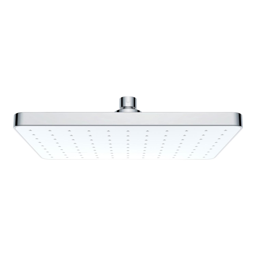 WENKO 24001100 - Tête de douche NETTOYAGE AUTOMATIQUE 25x17 cm chrome brillant/blanc