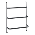WENKO 24026100 - Porte-serviettes IRPINIA 54,5x77,5 cm noir