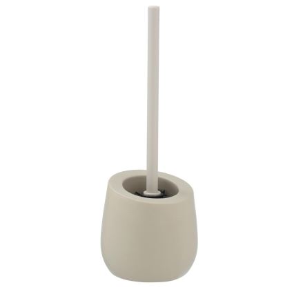 WENKO 24136100 - Brosse WC BADI 13,5 x 38 cm beige