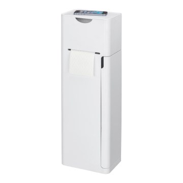 WENKO 24212100 - Brosse WC IMON 20 x 58,5 cm blanche