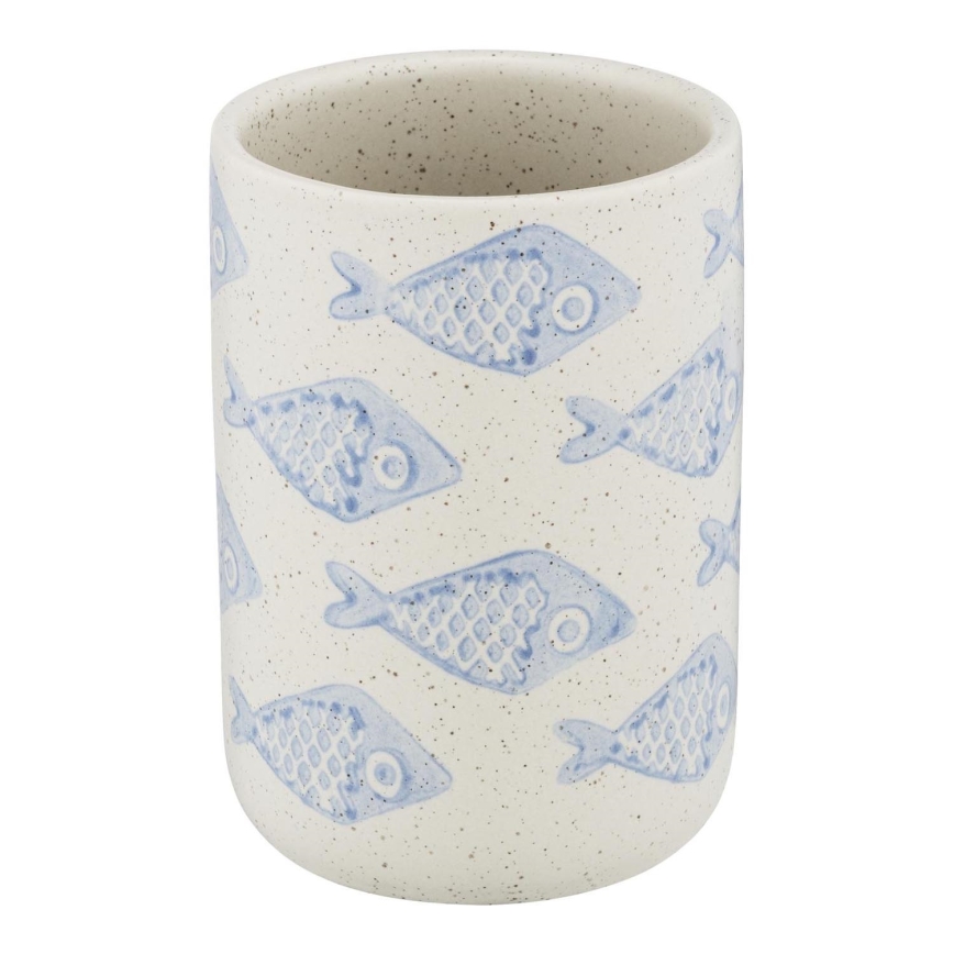 WENKO 24310100 - Gobelet AQUAMARIN 8x11 cm beige