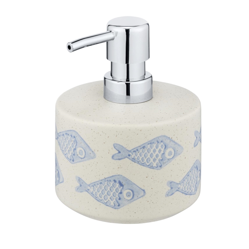 WENKO 24311100 - Distributeur de savon AQUAMARIN 475 ml beige