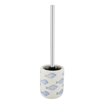 WENKO 24313100 - Brosse WC AQUAMARIN 10x40 cm beige