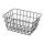 WENKO 24371100 - Panier VIANA 18x25 cm noir