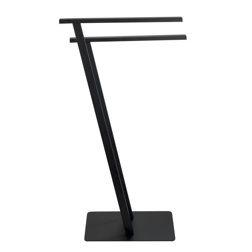 WENKO 24396100 - Porte-serviettes sur pied LIRIO 20 x 40 cm noir