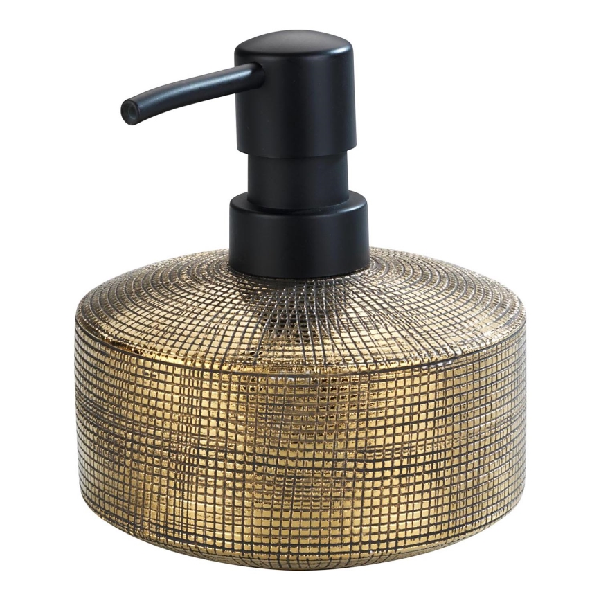 WENKO 24401100 - Distributeur de savon RIVARA 400 ml doré