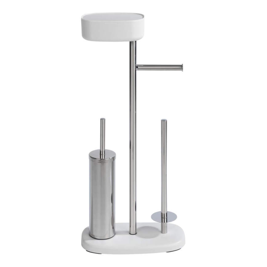 WENKO 24420100 - Ensemble WC RIVAZZA 17 x 72,5 cm blanc