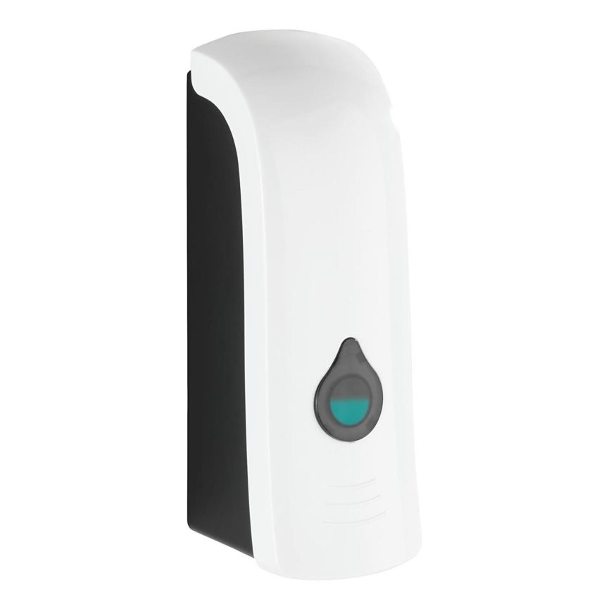 WENKO 24588100-Distributeur de savon RANERA 740 ml blanc/noir