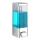 WENKO 24593100-Distributeur de savon ISTRES 320 ml chromé brillant / transparent