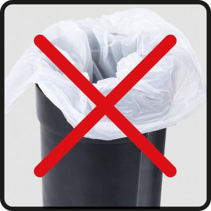 WENKO 24635100 - Panier LEMAN 17 x 25 cm bleu/noir