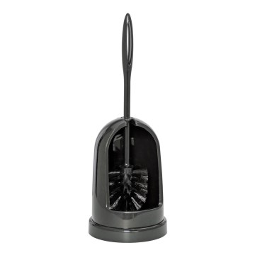 WENKO 24637100 - Brosse WC STANDARD 14x40 cm noire