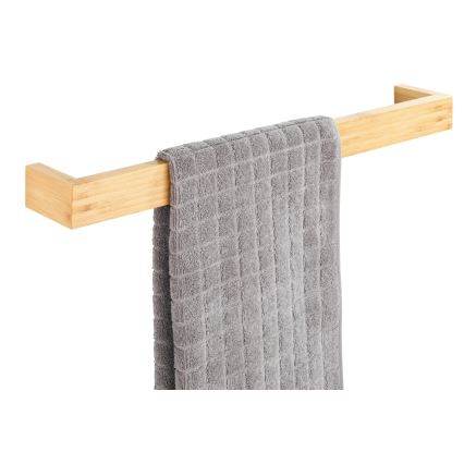 WENKO 24742100 - Porte-serviettes BAMBUSA 60x9 cm marron