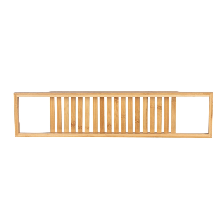 WENKO 24750100 - Étagère de baignoire BAMBUSA 70 x 16 cm marron