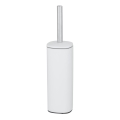 WENKO 24776100 - Brosse WC ALASSIO 9,3x39,2 cm inox/blanc