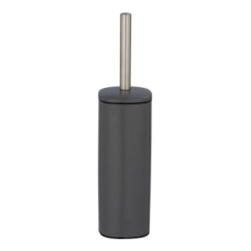 WENKO 24777100 - Ensemble WC ALASSIO 9,3x39,2 cm acier inoxydable/gris
