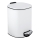 WENKO 24779100 - Corbeille ALASSIO 20,5x27 cm blanc/noir