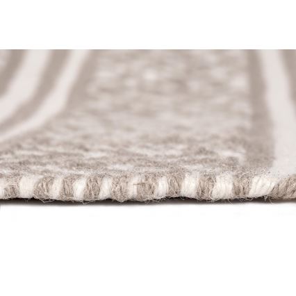 WENKO 24868100-Tapis SHAKI 50x80 cm beige/blanc