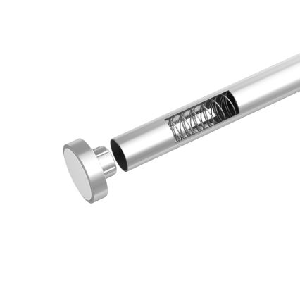 WENKO 24888100 - Barre de douche LUZ 185x2,8 cm inox/chrome brillant