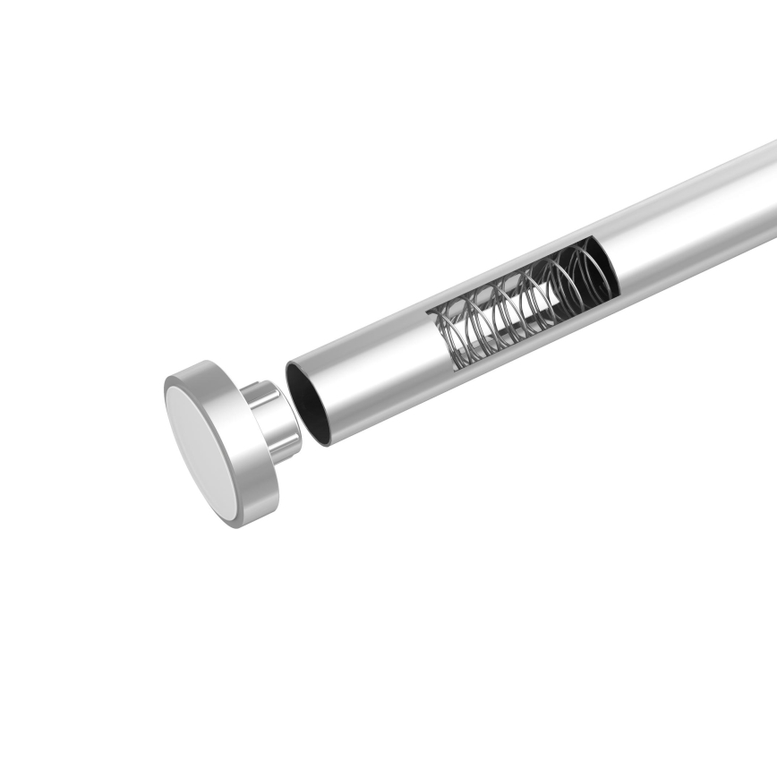 WENKO 24888100 - Barre de douche LUZ 185x2,8 cm inox/chrome brillant