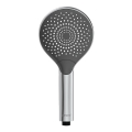 WENKO 24921100 - Tête de douche SYSTÈME D'ÉCONOMIE D'EAU 12 x 12 cm chrome brillant/gris