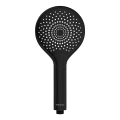 WENKO 24925100 - Tête de douche WATERSAVING SYSTEM Ø 12 cm noire