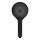WENKO 24925100 - Tête de douche WATERSAVING SYSTEM Ø 12 cm noire