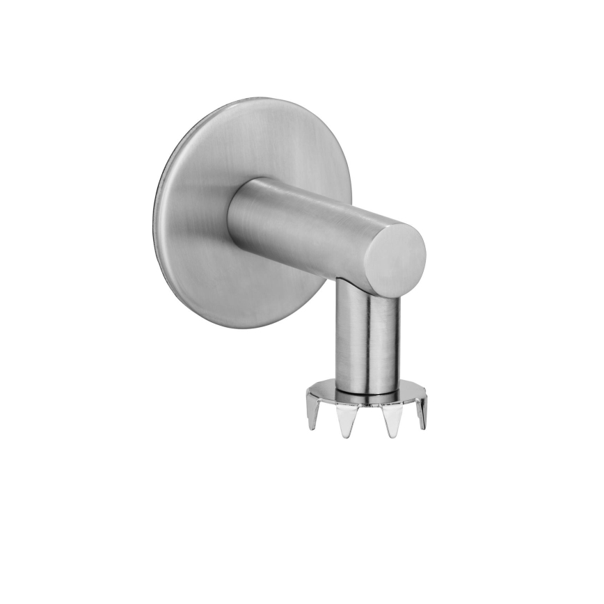 WENKO 24971100-Porte-savon TURBO-LOC 4,5x7 cm argenté