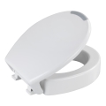 WENKO 25005100 - Abattant WC SECURA 37 x 44 cm blanc/gris