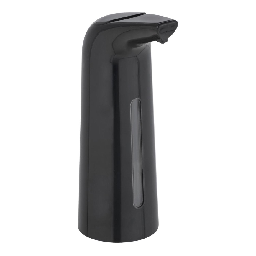WENKO 25097100-Distributeur de savon LARINO 9x21,5 cm noir