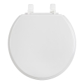 WENKO 25112100-WC Abattant WC TORINO 44 x 43,5 cm blanc