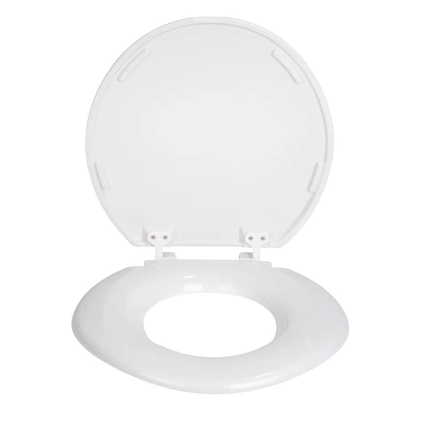 WENKO 25112100-WC Abattant WC TORINO 44 x 43,5 cm blanc
