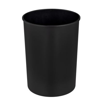 WENKO 25208100 - Corbeille ATRI 21 x 25,5 cm noire