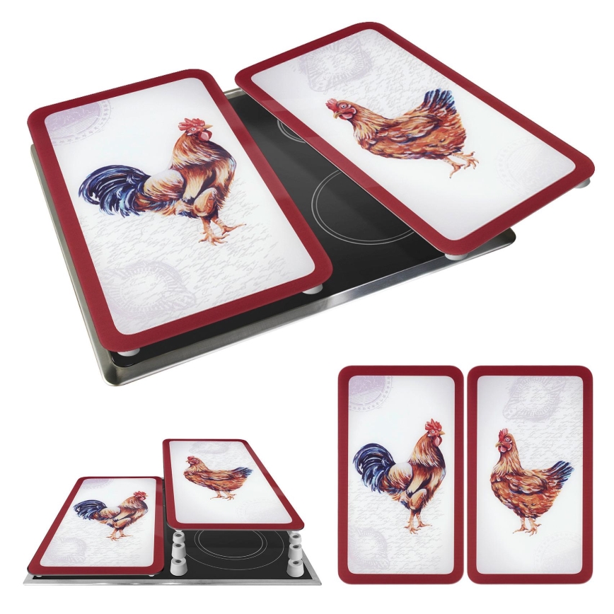 WENKO 2521471500 - plaque de recouvrement ABDECKPLATTE - GRAFIK 30 x 52 cm multicolore