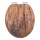 WENKO 25226100-WC abattant RUSTIC 35,5x42,5 cm brun/argenté