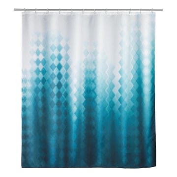 WENKO 25244100 - Rideau de douche TULLIN 180 x 200 cm multicolore