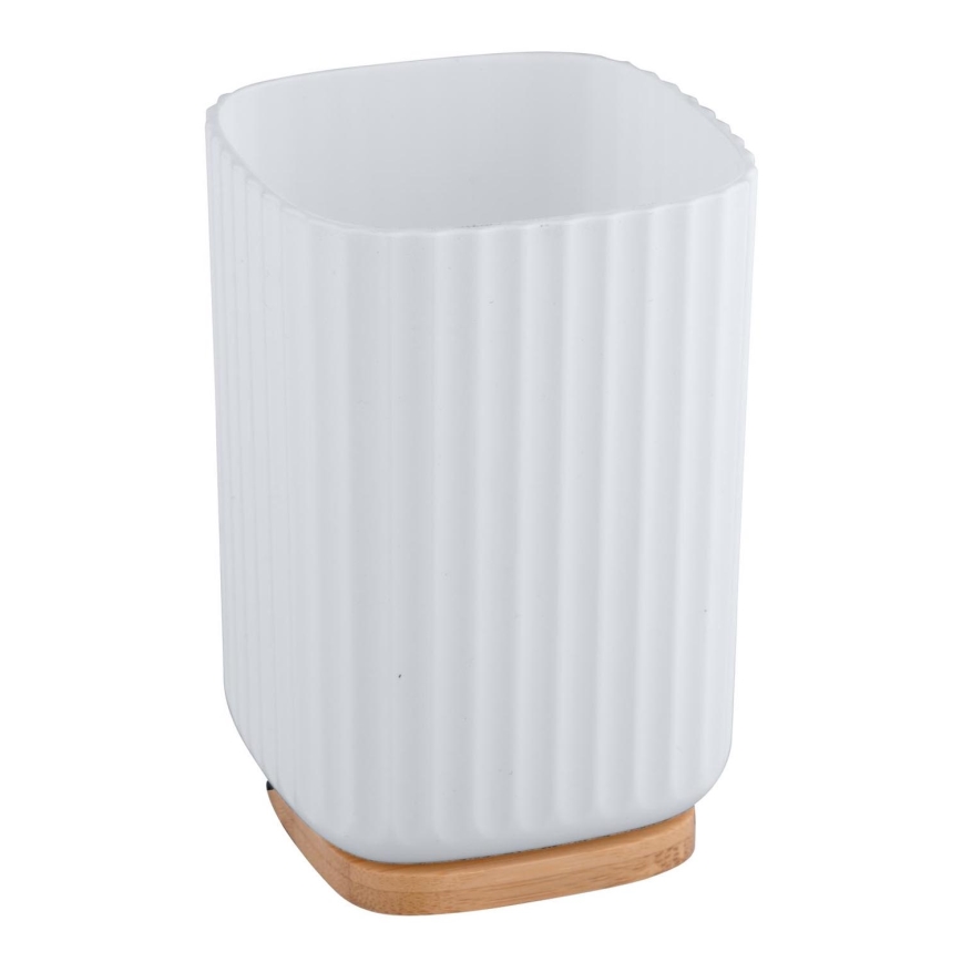 WENKO 25293100 - Gobelet ROTELLO 8,5x11 cm blanc/marron