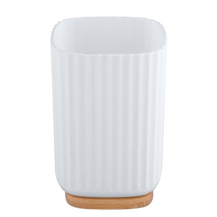 WENKO 25293100 - Gobelet ROTELLO 8,5x11 cm blanc/marron