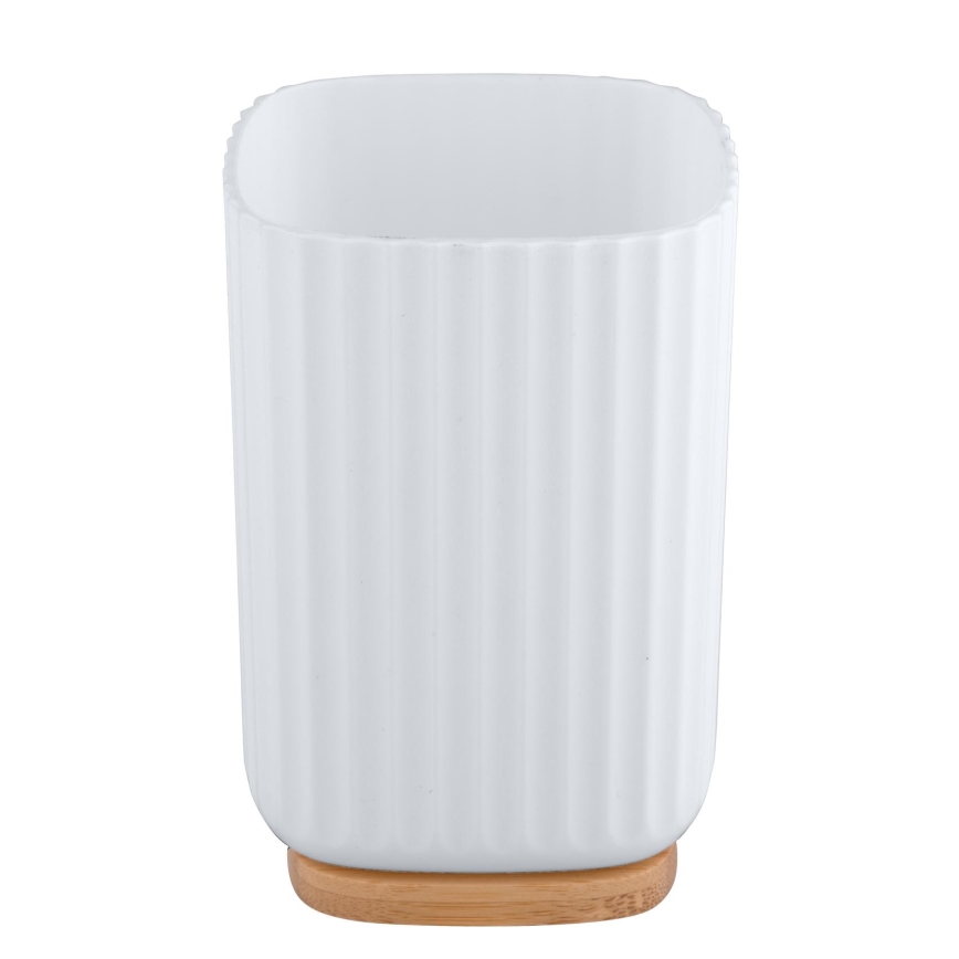 WENKO 25293100 - Gobelet ROTELLO 8,5x11 cm blanc/marron