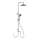 WENKO 25310100 - Kit de douche WATERSAVING SYSTEM inox/chrome brillant